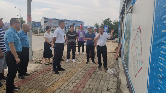 程钊现场了解项目情况。蓝必峰 摄（修图）.jpg